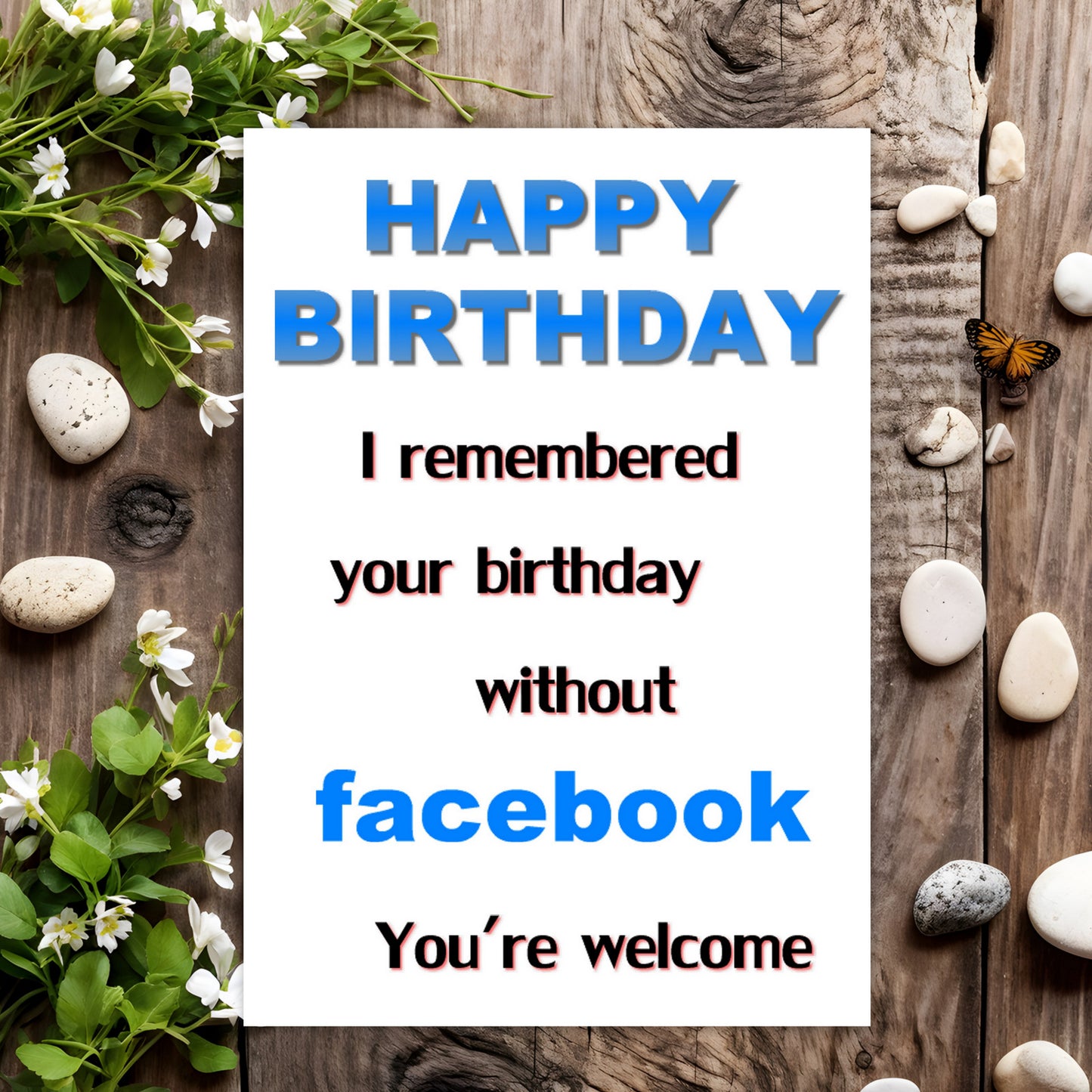 Without Facebook