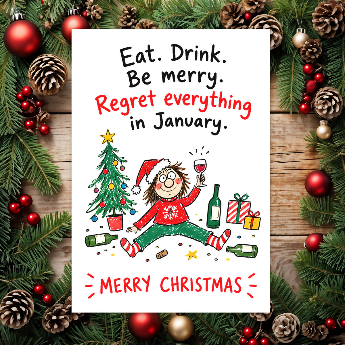 Eat. Drink. Be Merry (Christmas)