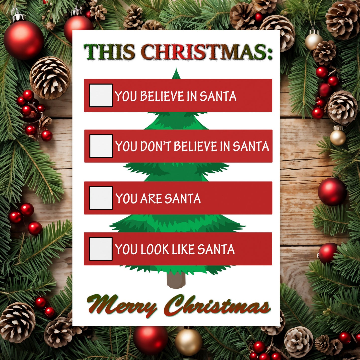 Look Like Santa (Christmas)