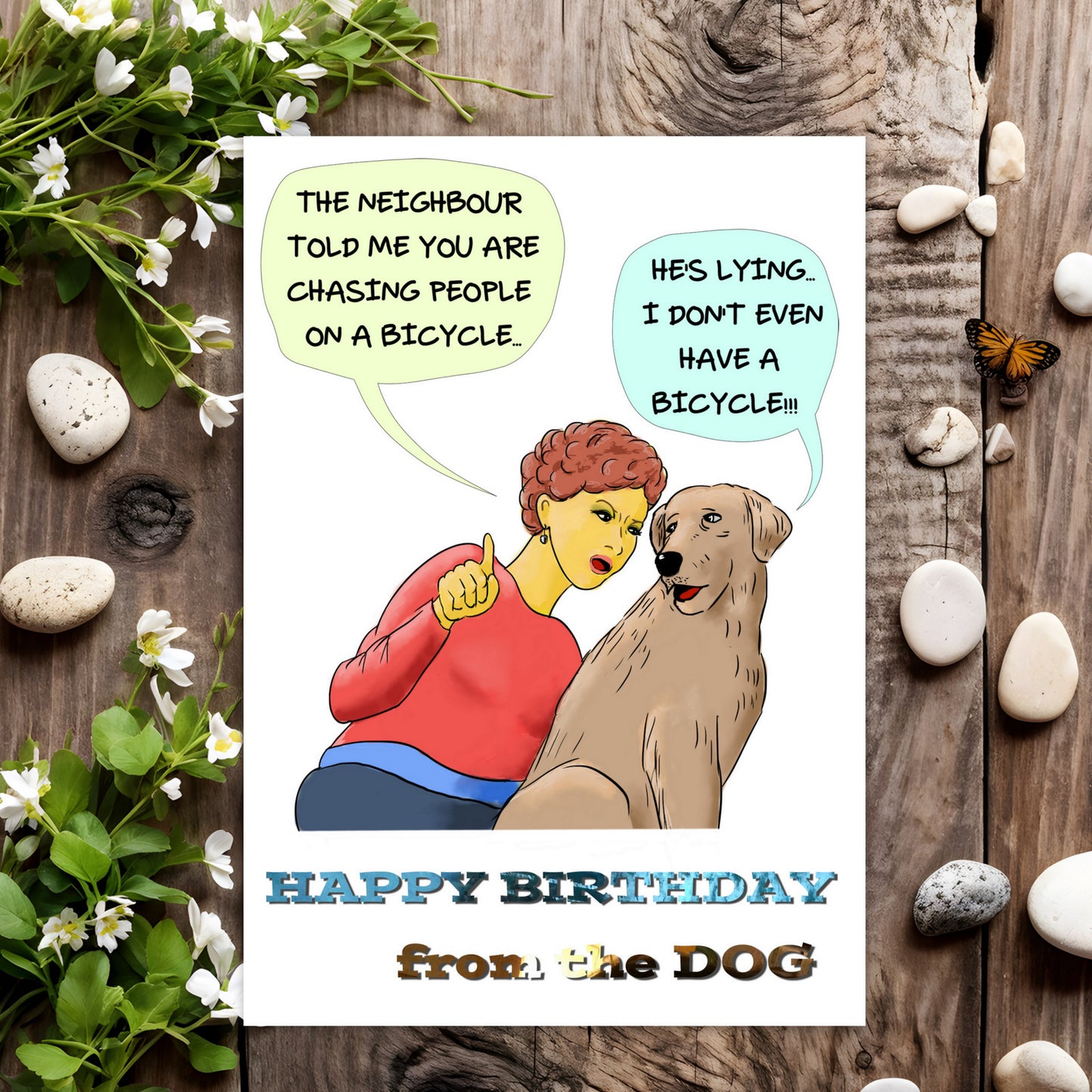 Chasing People (Happy Birthday From The Dog)
