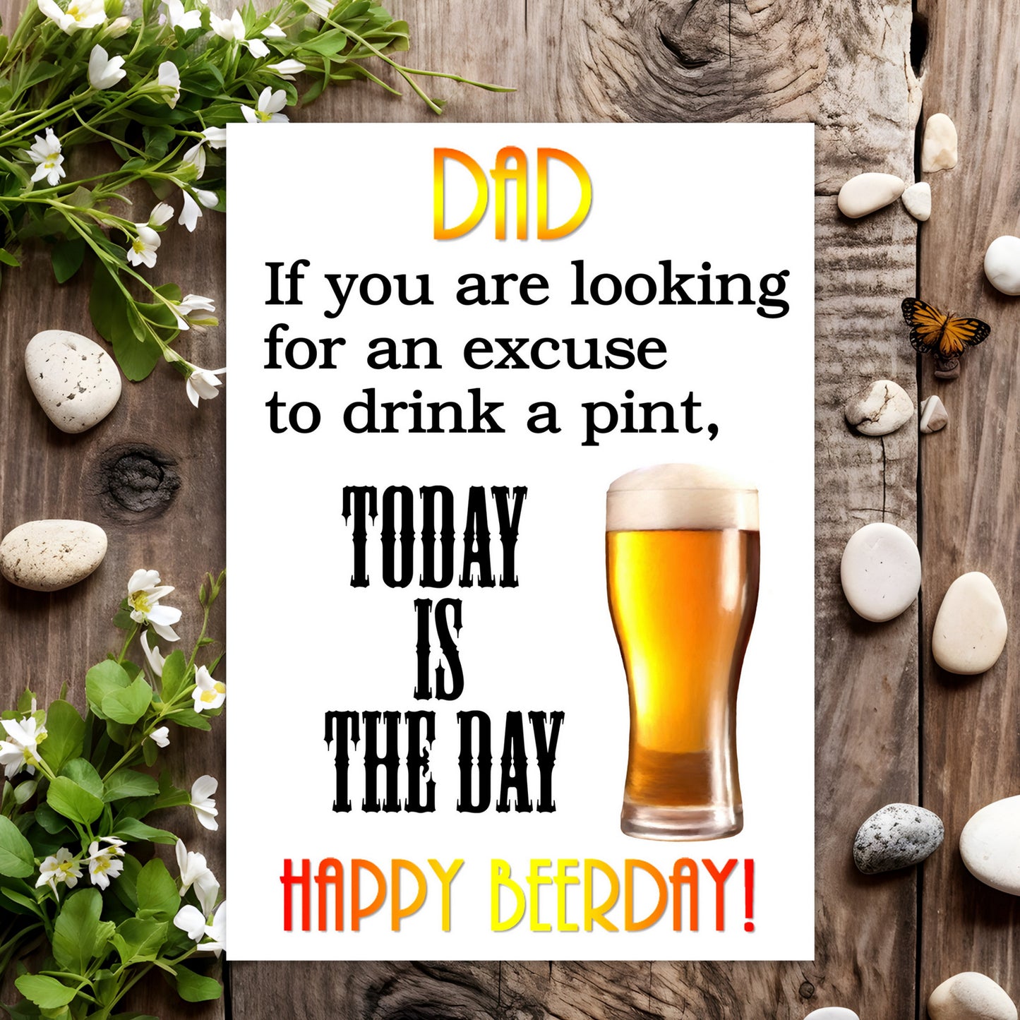 Excuse For A Pint (Dad)