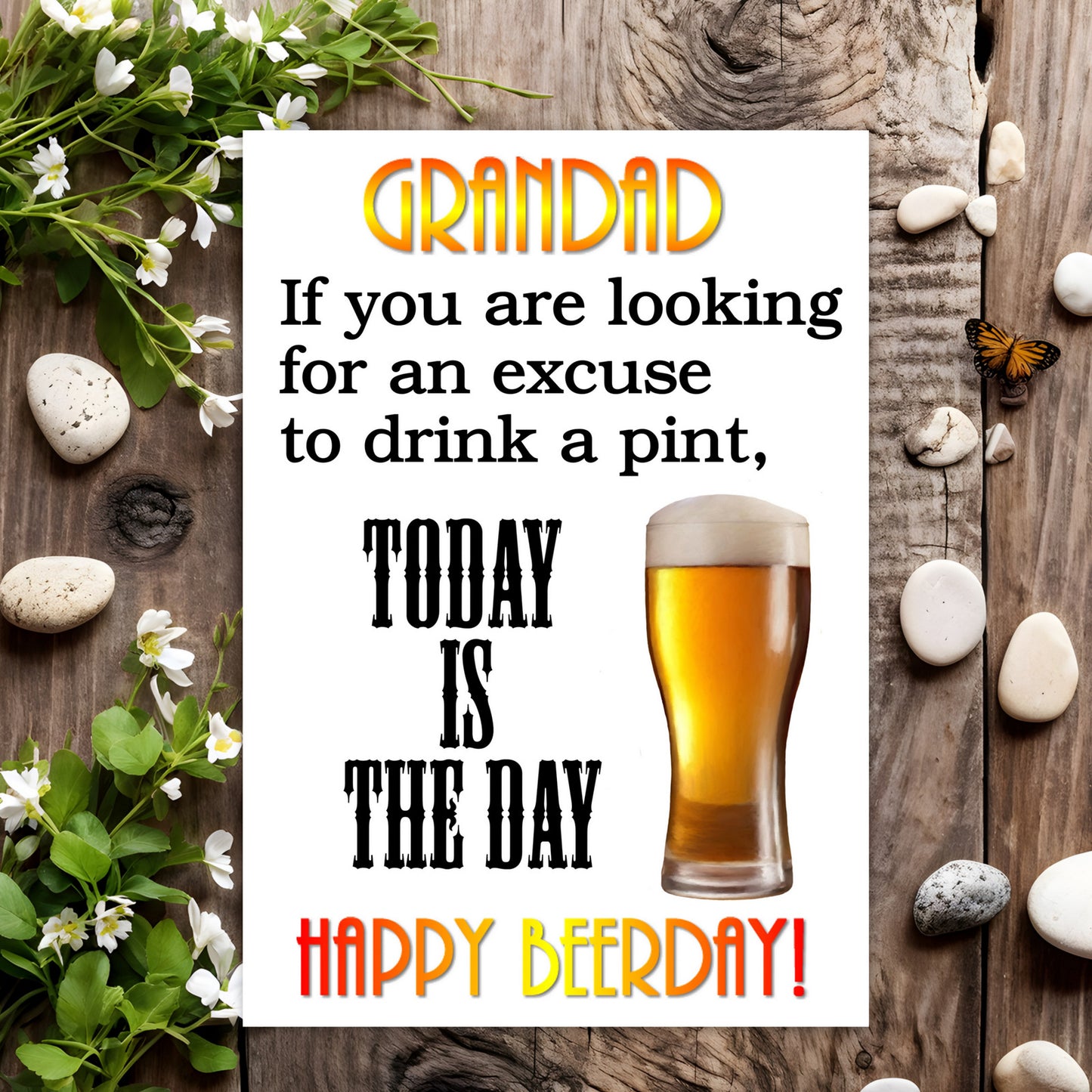 Excuse For A Pint (Grandad)