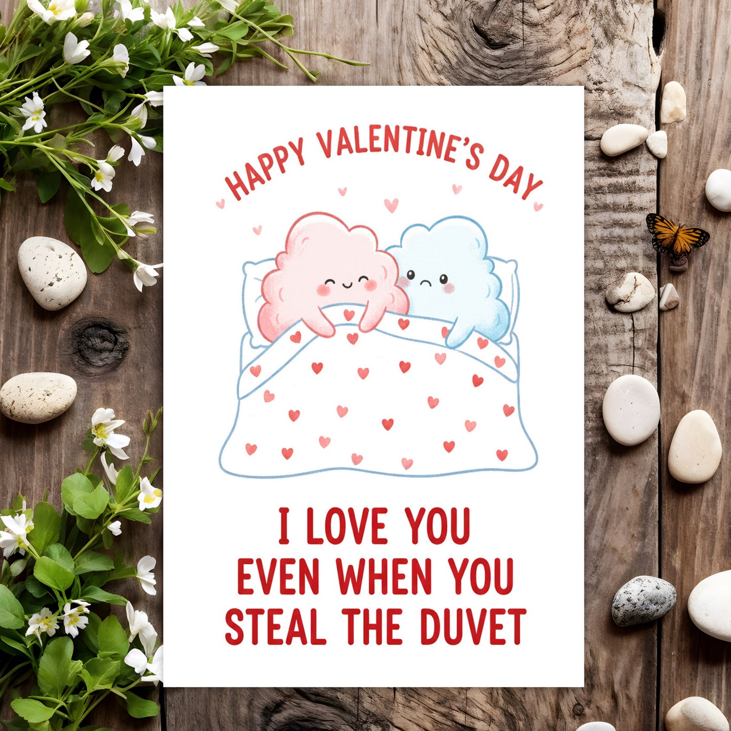 Steal The Duvet (Valentine's Day)