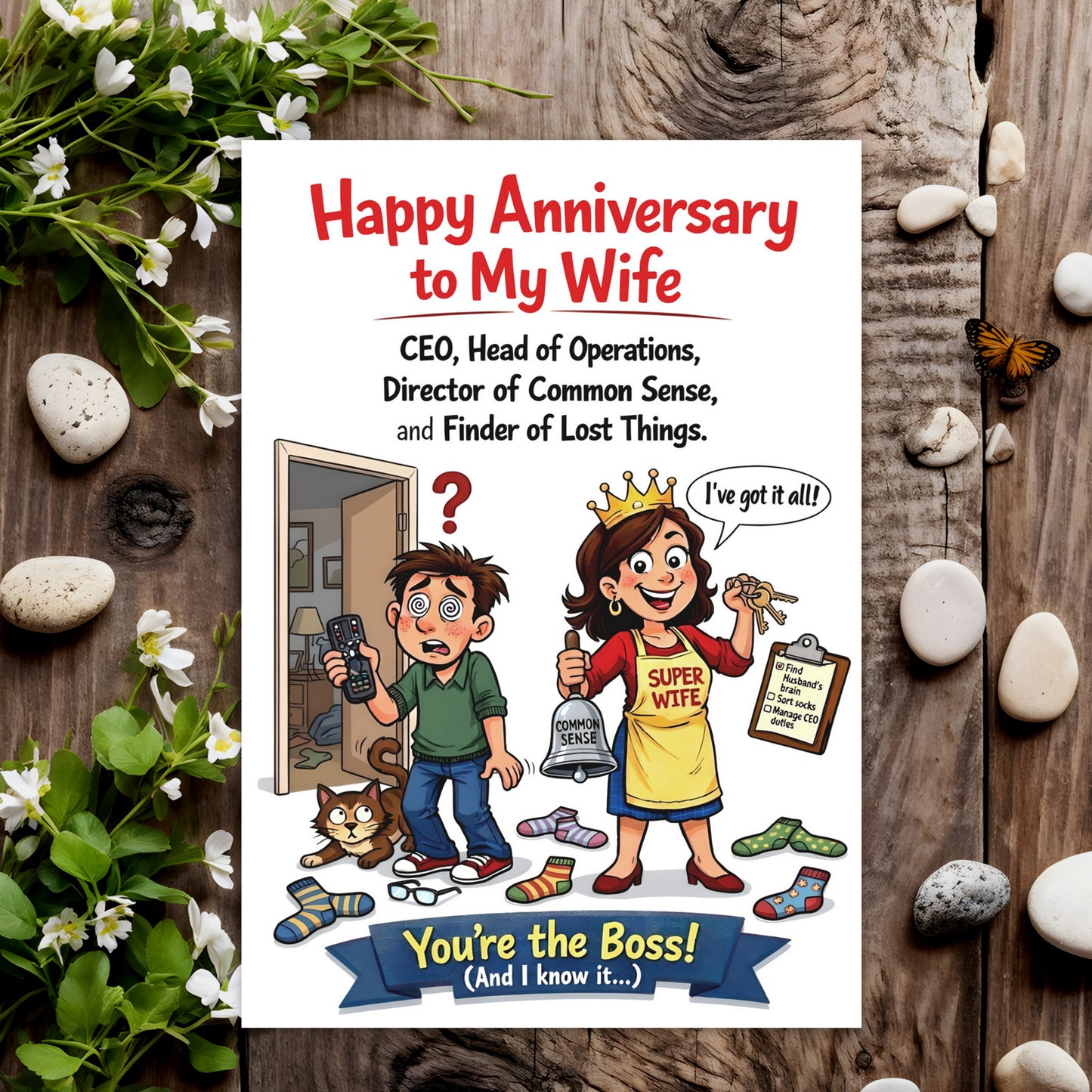 Super Wife (Wife Wedding Anniversary)