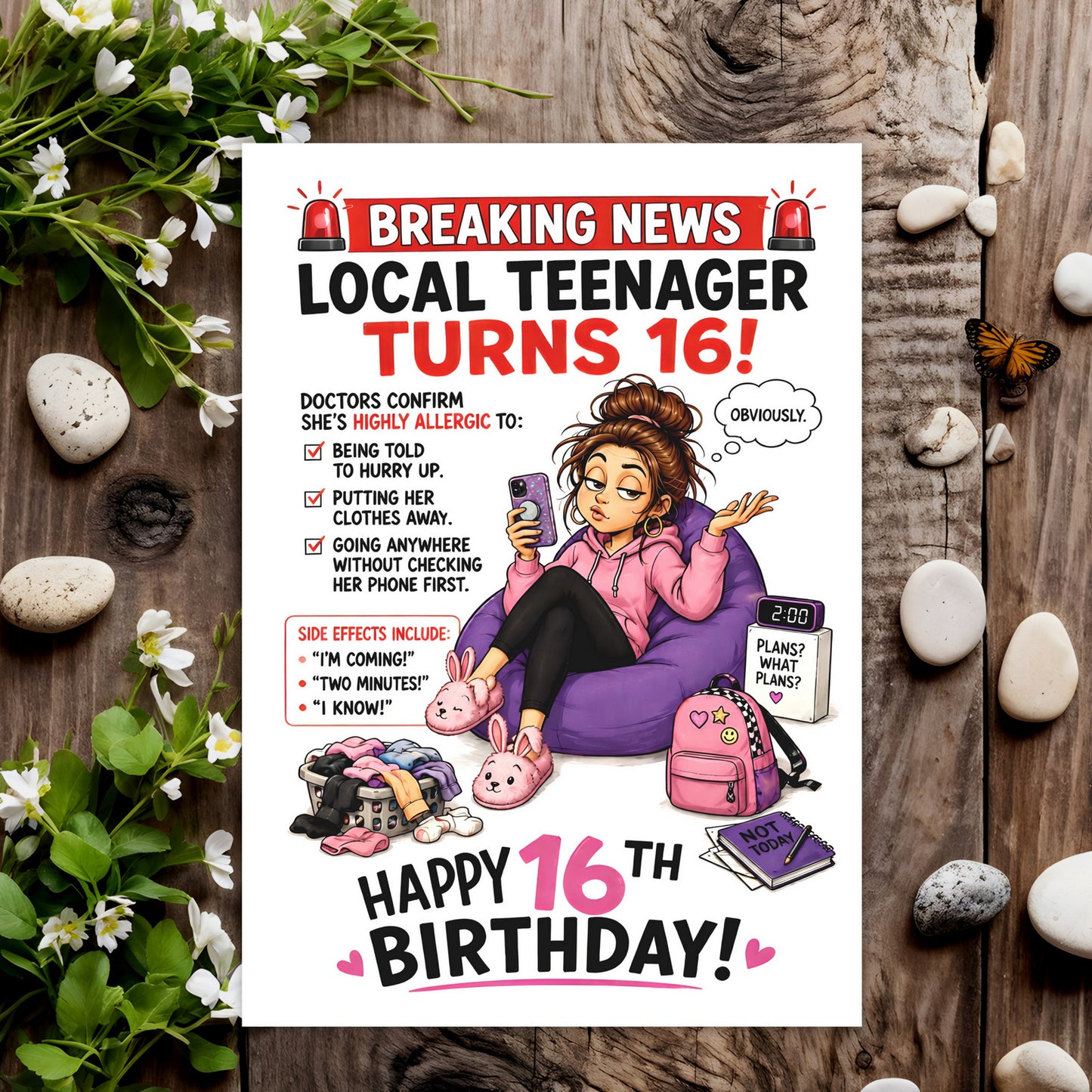 16th Birthday - Breaking News