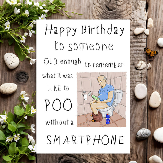 Poo Without a Smartphone