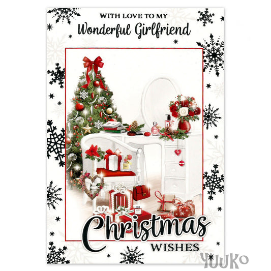 Girlfriend Christmas card