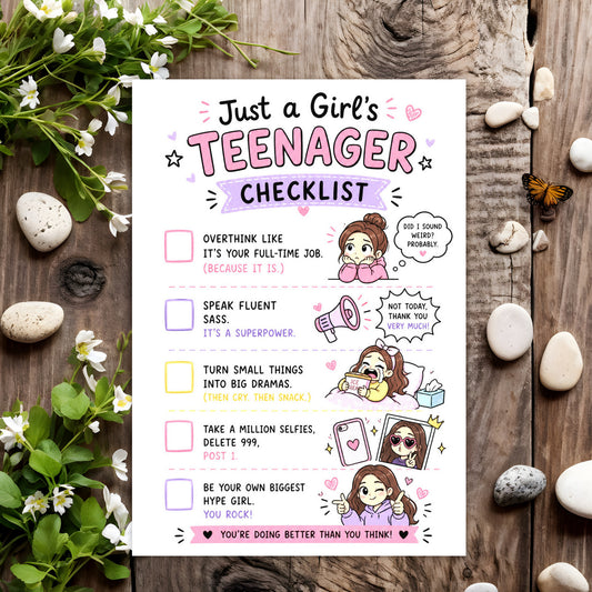 Teenager Checklist (Girl)