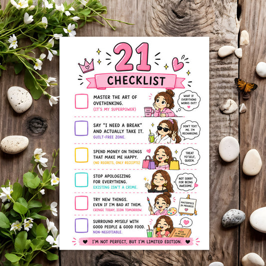 21 Checklist (21st Birthday)