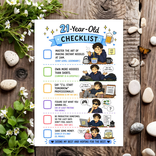 21 Checklist (21st Birthday)