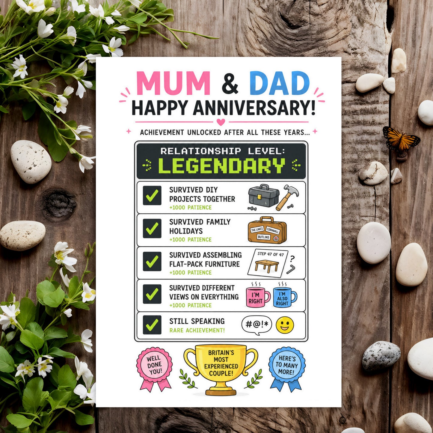 Legendary (Mum & Dad Anniversary)