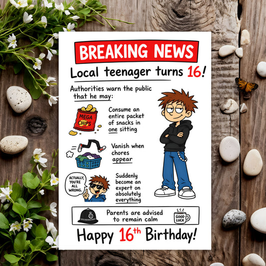 16th Birthday - Breaking News