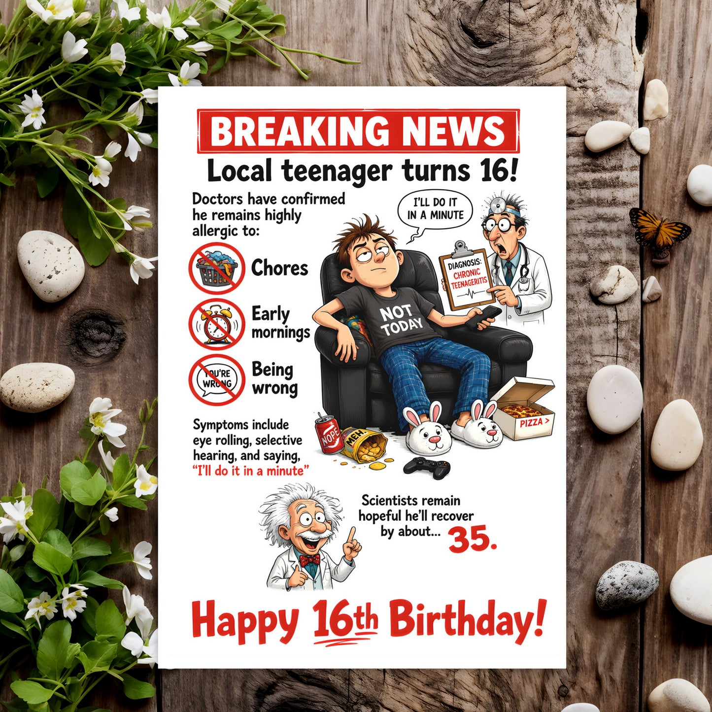 16th Birthday - Remains Allergic