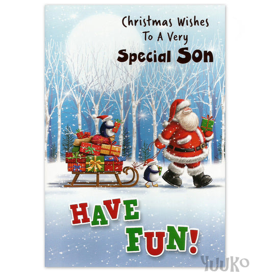 Son Christmas card