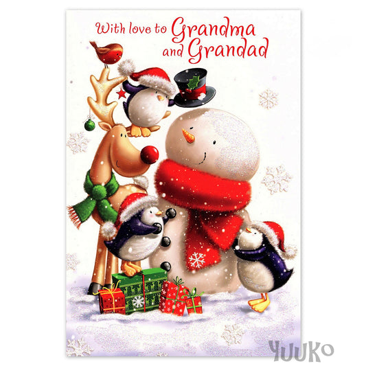 Grandma & Grandad Christmas card