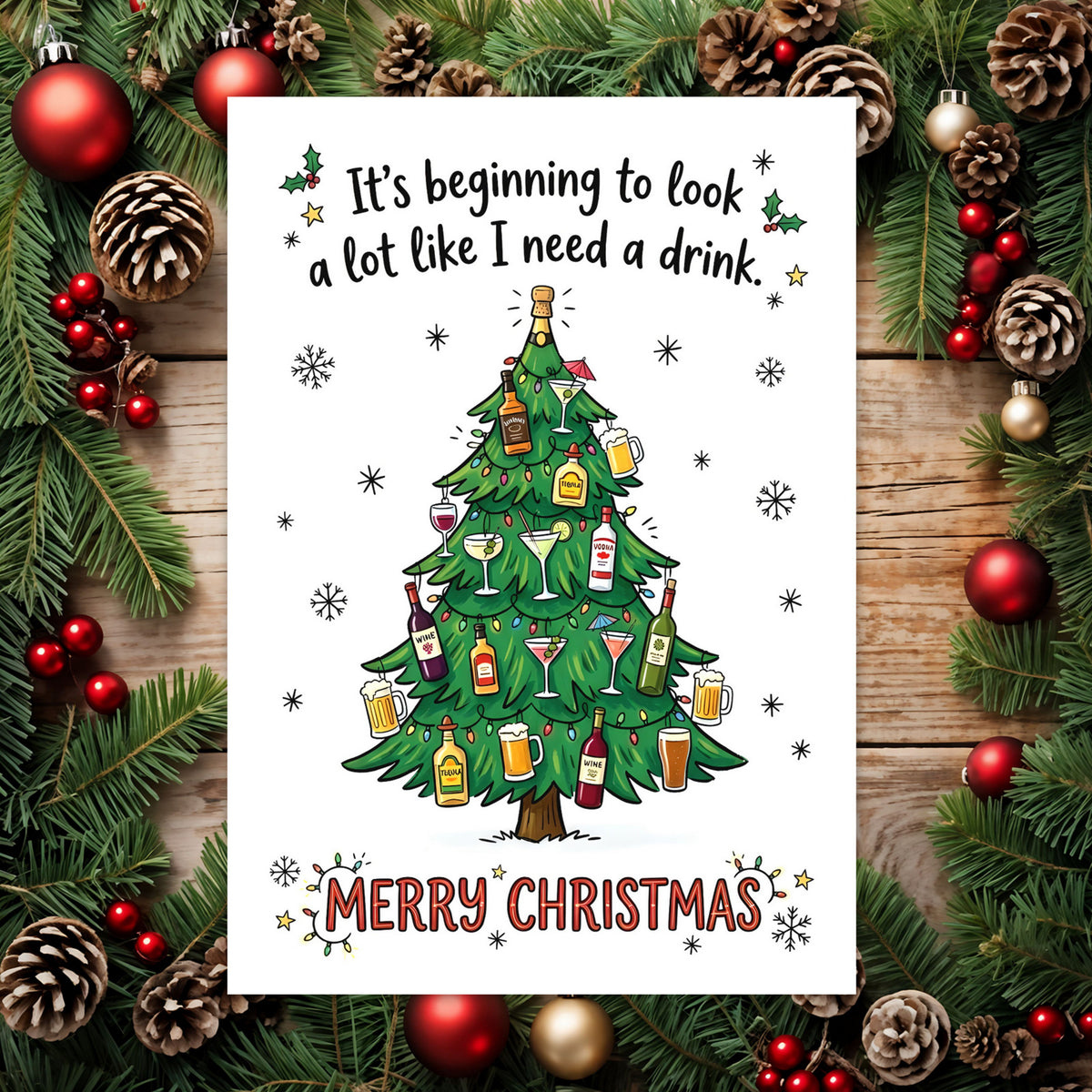 I Need A Drink (Christmas)