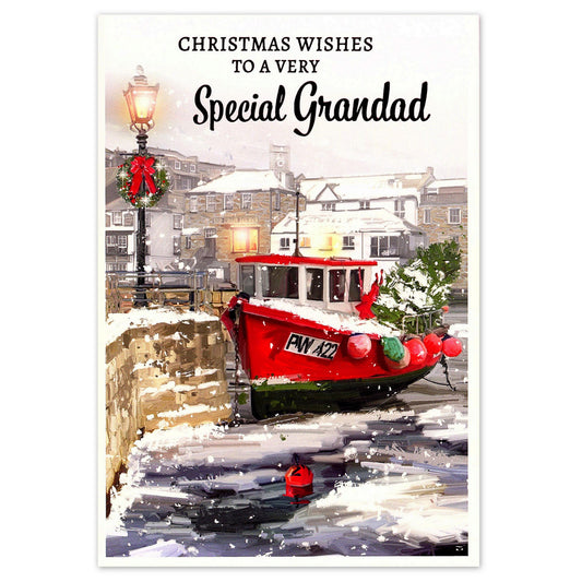 Grandad Christmas card