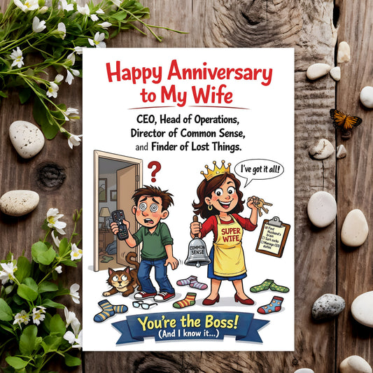 Super Wife (Wife Wedding Anniversary)