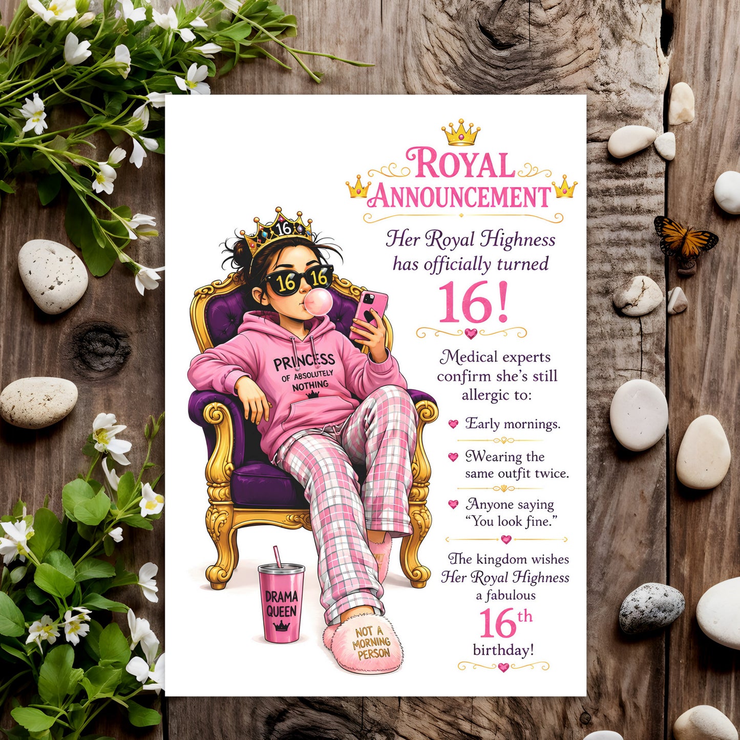 16th Birthday - Royal Announcement