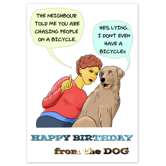 Chasing People (Happy Birthday From The Dog)