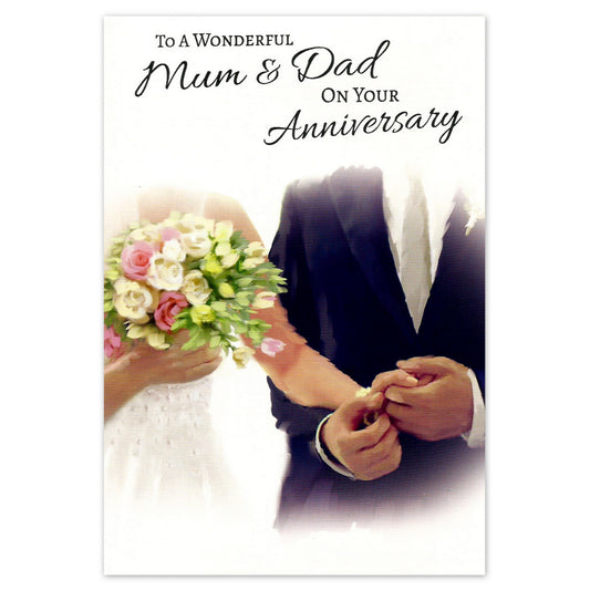 Mum & Dad Anniversary (Bride & Groom)